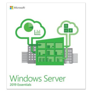 Microsoft | Windows Server Essentials 2019 Oem - 64-bit | G3S-01299 | EN | 1 server (1-2 CPU) | DVD-ROM | Licence